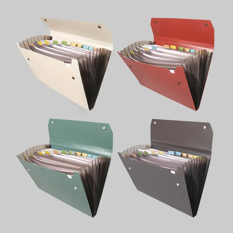Expandable Accordion File Folder 13 Pockets - 13 Pocket A4 Expanding File Organizer