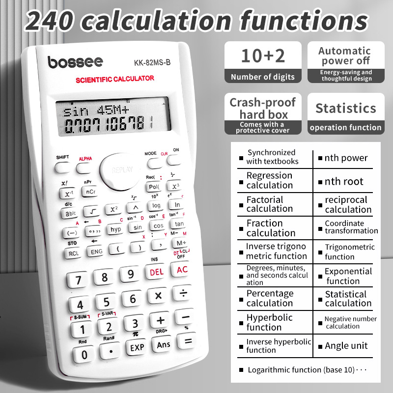 Scientific Calculator 240 Func - Scientific Calculator For Secondary School 评论和价格