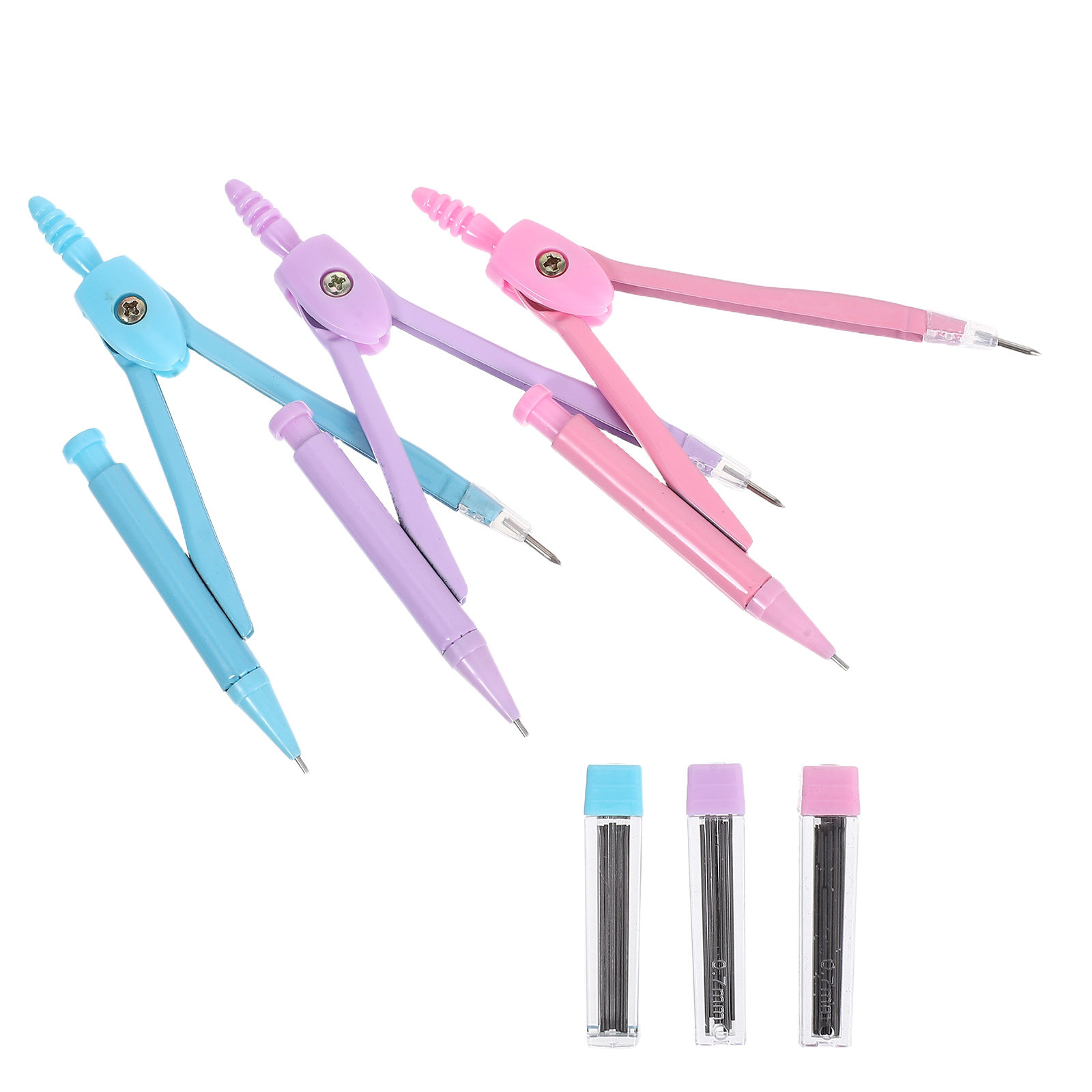 Stainless Steel Compass Set Pr - Math Geometry Set With Compass 评论和价格