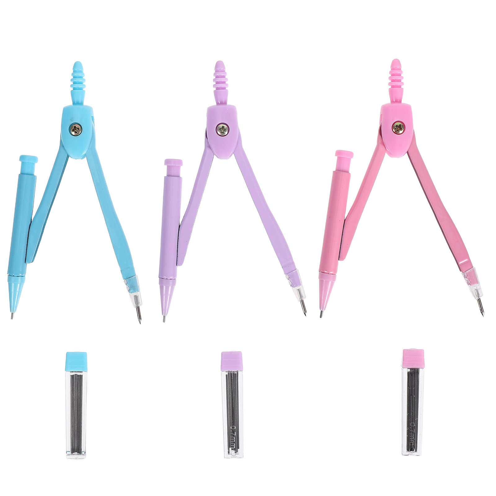 Stainless Steel Compass Set Pr - Math Geometry Set With Compass 评论和价格