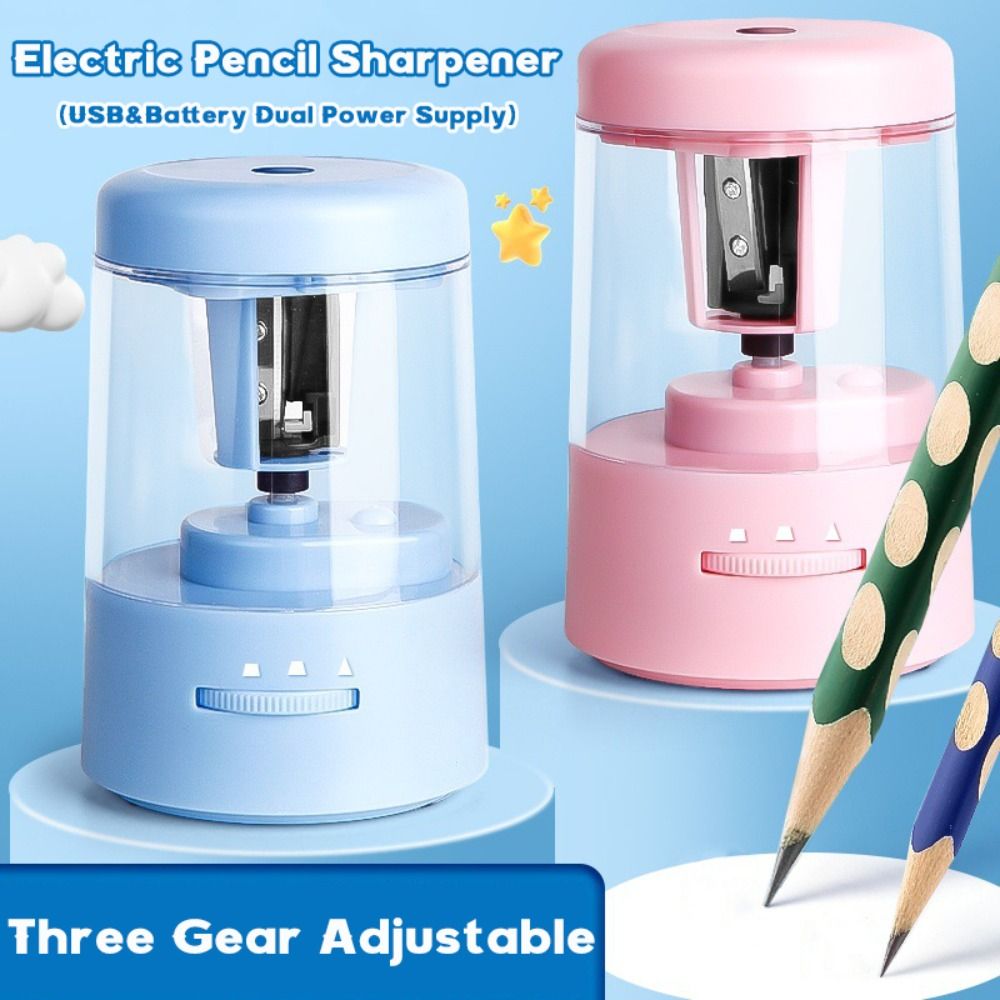 Three Gear Adjustable Electric - Electric Pencil Sharpener Usb 评论和价格