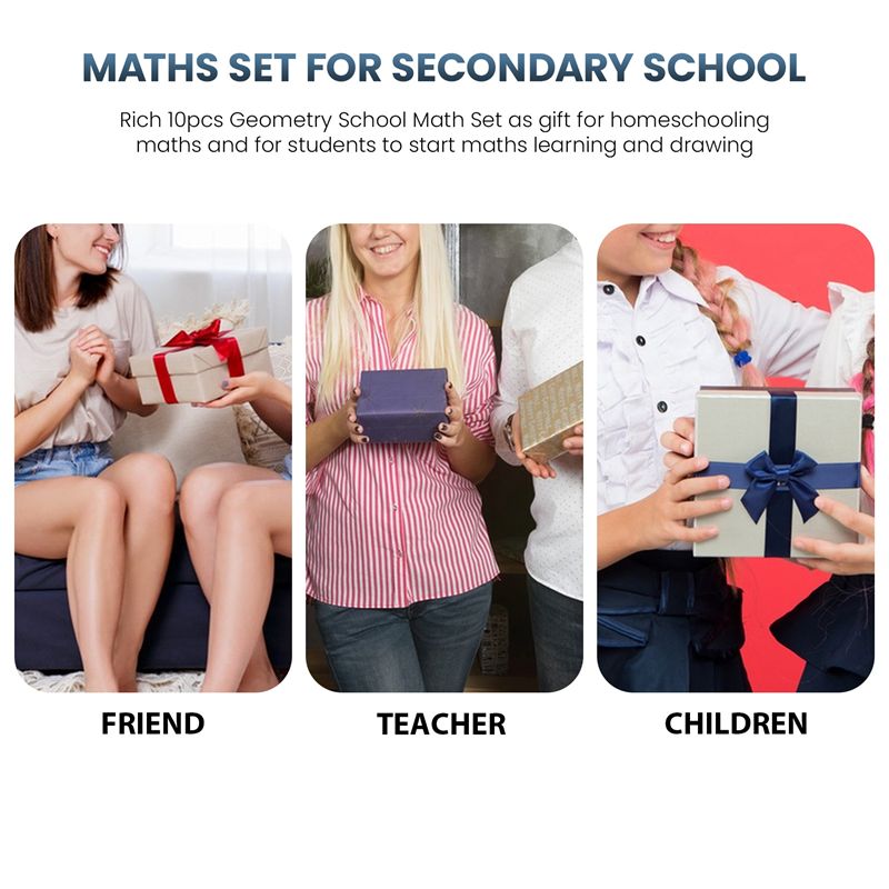 Superior Geometry Compass Set  - Math Geometry Set With Compass 评论和价格