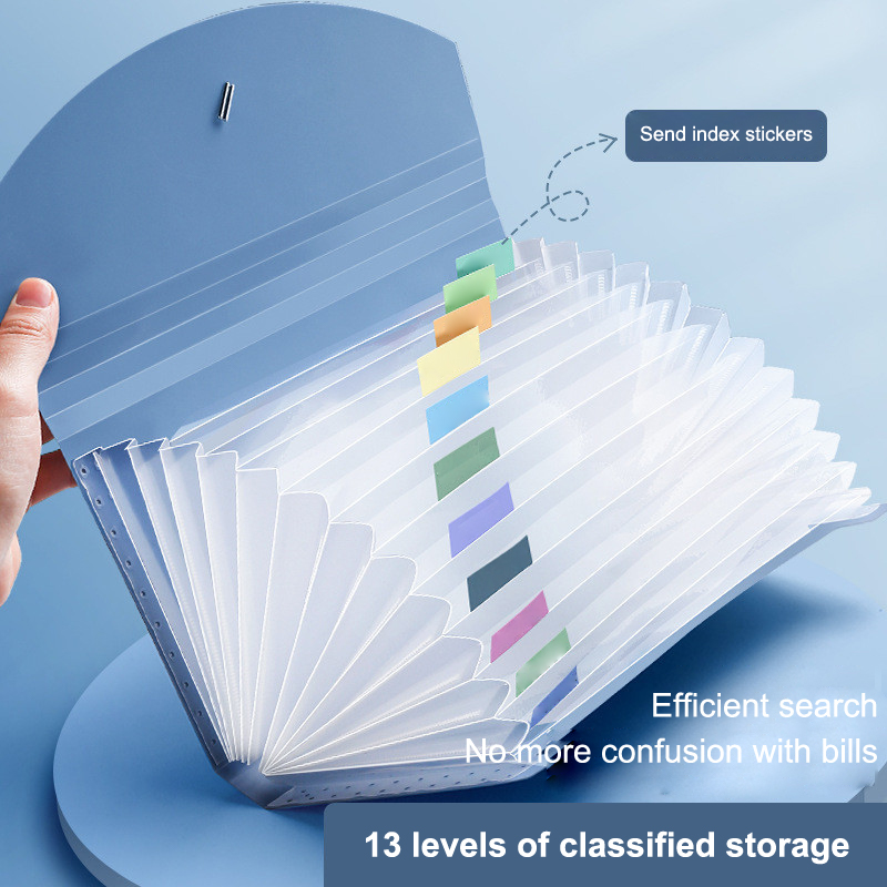 13 Pocket Expanding File Folde - Expandable Accordion File Folder 13 Pockets 评论和价格